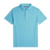 Turquoise Performance Short Sleeve Polo