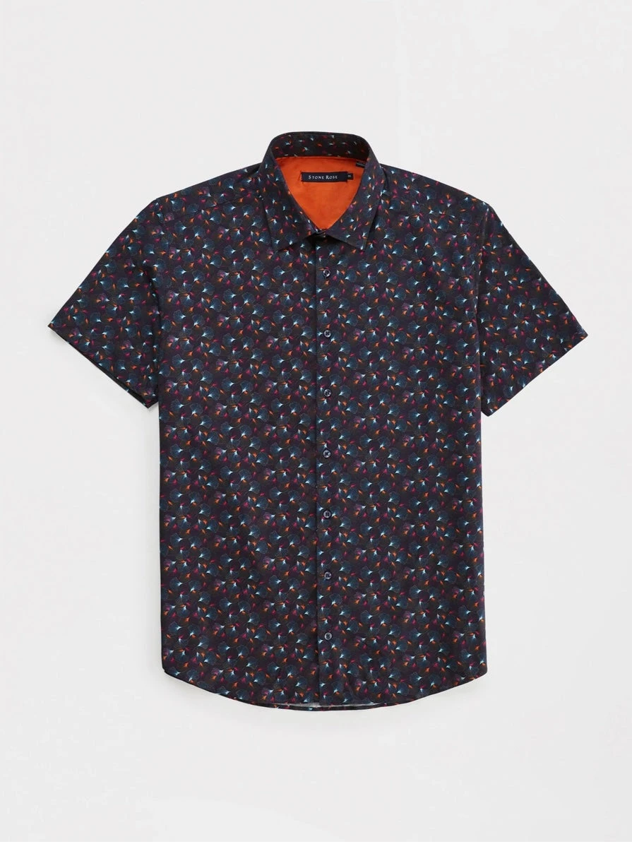 Fan Around Woven Short Sleeve 2 Fan Around Woven Short Sleeve - Image 2