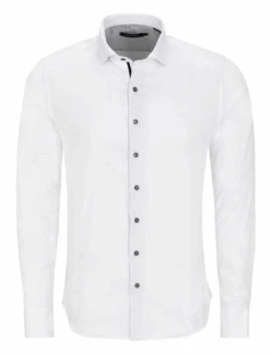 White Sateen Long Sleeve