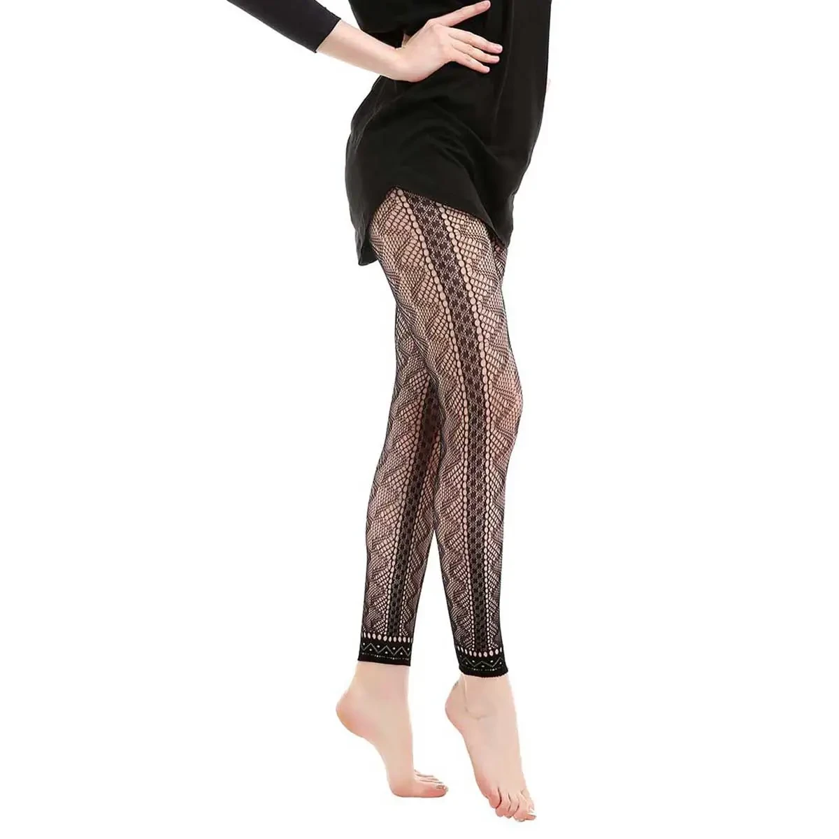 Gatsby Fishnet Leggings 2 Gatsby Fishnet Leggings - Image 2
