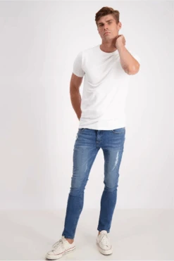 Lindbergh Super Flex Vintage Blue Distressed