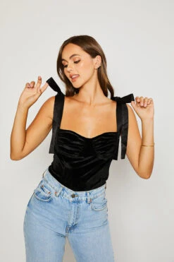 Feeling Flawless Velvet Top