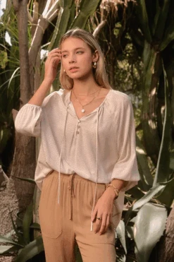 Sandy Cove Long Sleeve Top