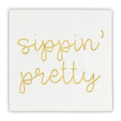 Sippin' Pretty Cocktail Napkins