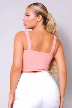 Alluring Ways Peach Crop Top 7 Alluring Ways Peach Crop Top -Blend Fashion House image d0e6335b f50a 4e14 8eac 879c4a358175