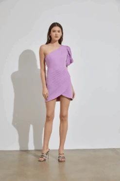 Glamorous Times Lavender One-Shoulder Mini Dress -Blend Fashion House image e333de6d 577e 48bf 9aac 0e8eb489992c