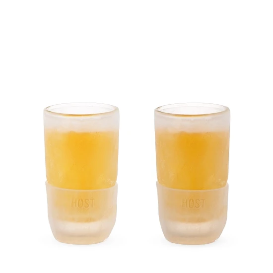 Glass Freeze Shot Glass (Set Of Two) 2 Glass Freeze Shot Glass (Set Of Two) - Image 2