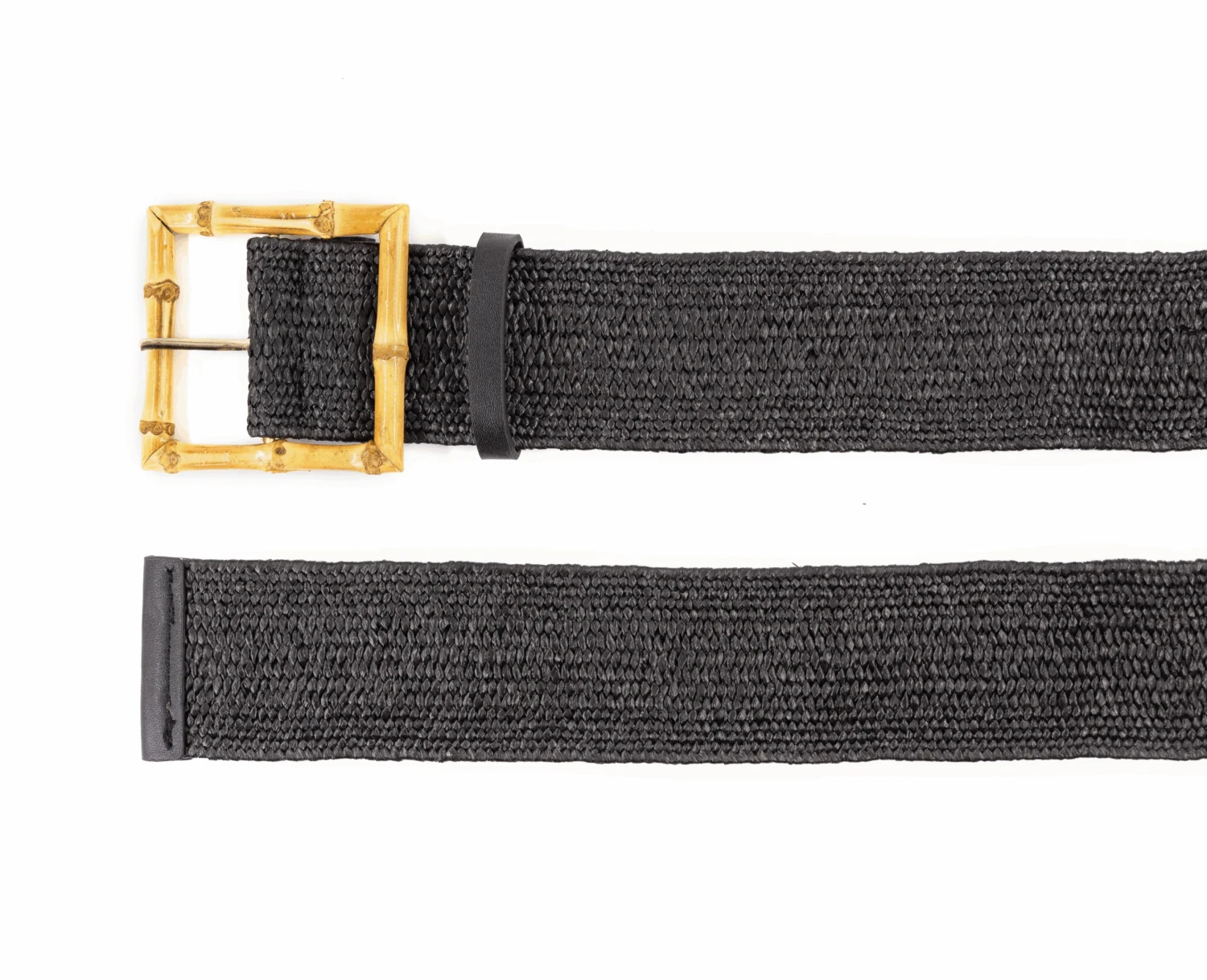 Black Bamboo Belt 2 Black Bamboo Belt - Image 2