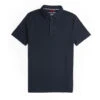 Dark Navy Performance Short Sleeve Polo