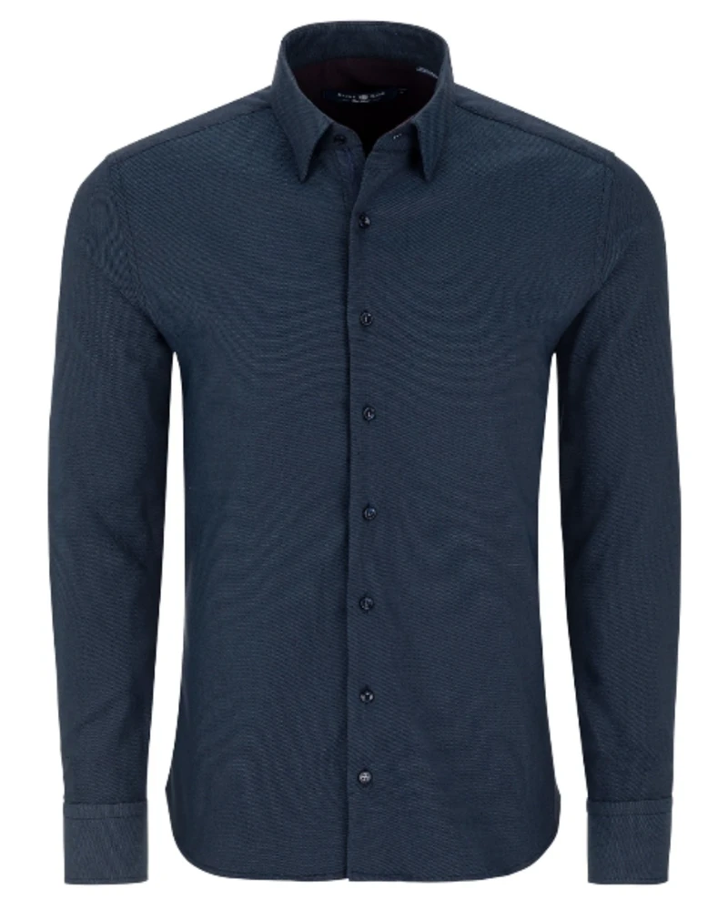 True Blue Jacquard Long Sleeve 1 True Blue Jacquard Long Sleeve