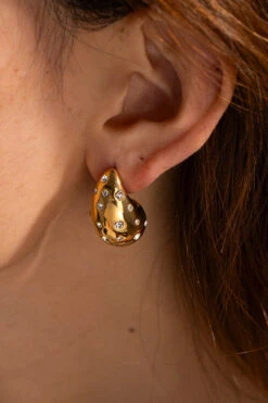 My Muse Gold Drop Earrings -Blend Fashion House image ecb52aff eef0 47b3 b078 0815934bcd4c