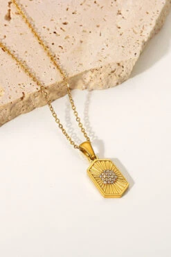 The Universe Gold Pendant Necklace -Blend Fashion House image ef632e31 c1e2 4ae1 b727 78af09f46b64