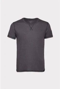 Light Grey Melange Knit Tee