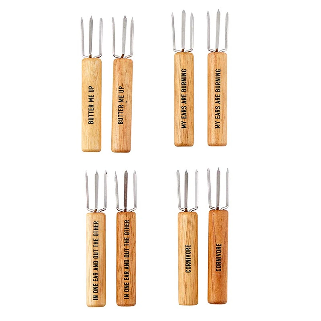 Corn On The Cob Skewers Set 1 Corn On The Cob Skewers Set