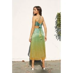 Hera Ombre Cutout Midi Dress -Blend Fashion House rL1177970 12825